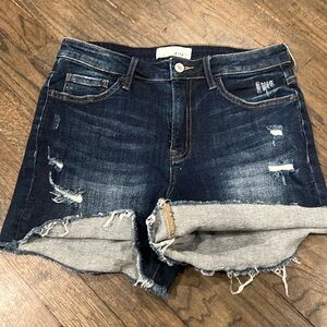 M Dark Denim Shorts